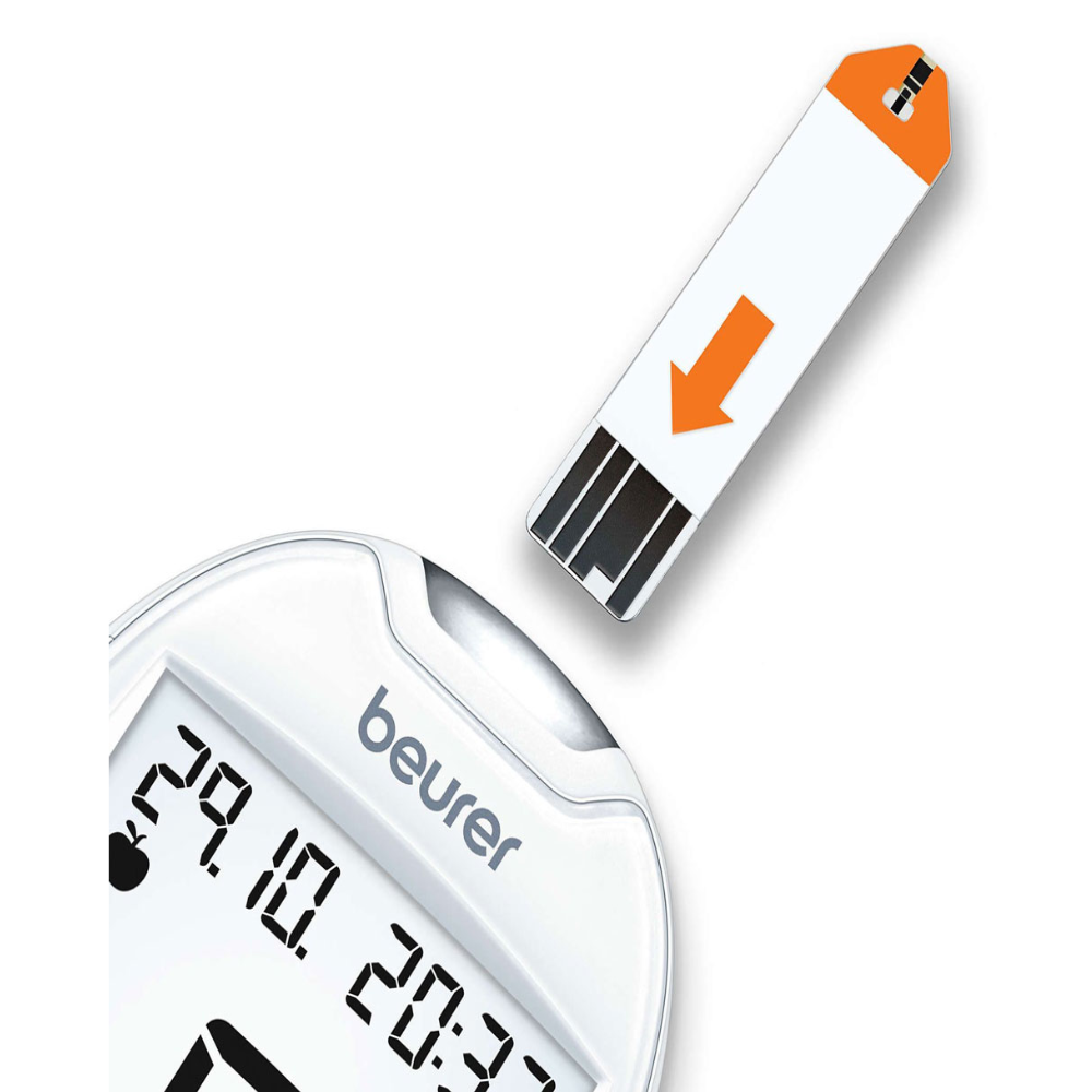 Teststreifen für Blutzuckermessgerät Beurer GL44 einzeln verpackt 50 Stück