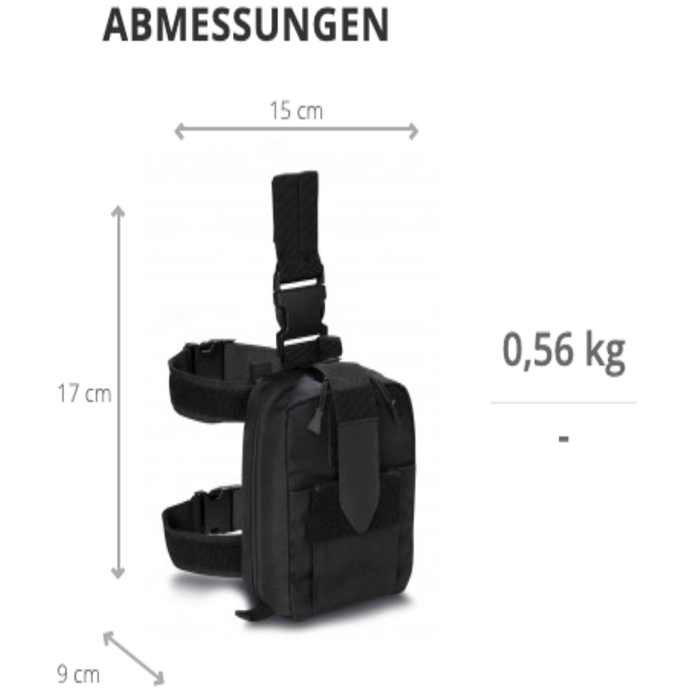 PAX Beintasche Sanitäter-BPol schwarz