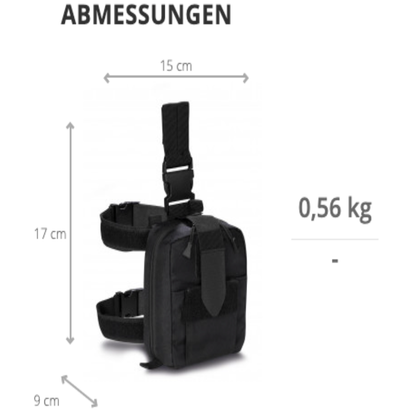 PAX Beintasche Sanitäter-BPol schwarz