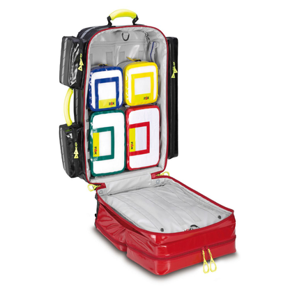 PAX Notfallrucksack Wasserkuppe L-ST-FT2 mit Seitentaschen und 2 Fronttaschen