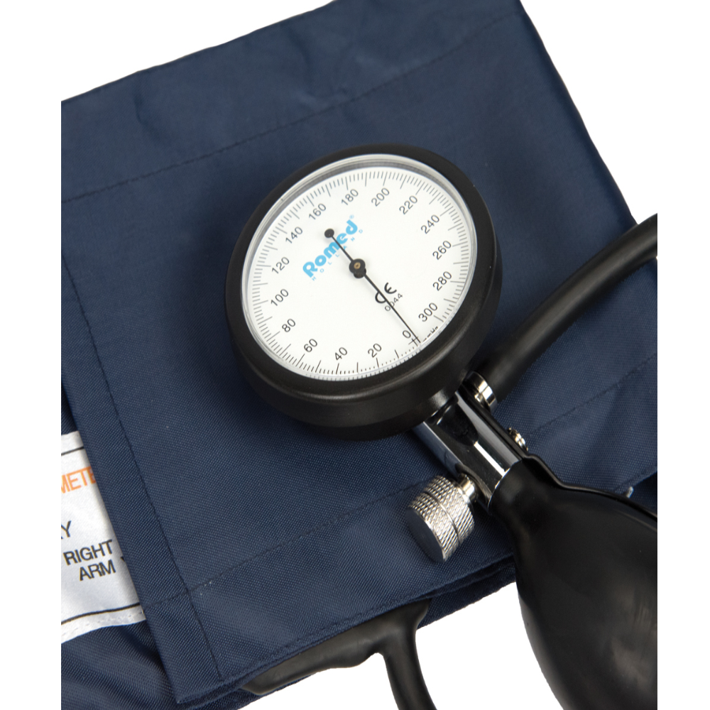 Blutdruckmessgerät Basic 1-Schlauch Sphygmomanometer mit Etui