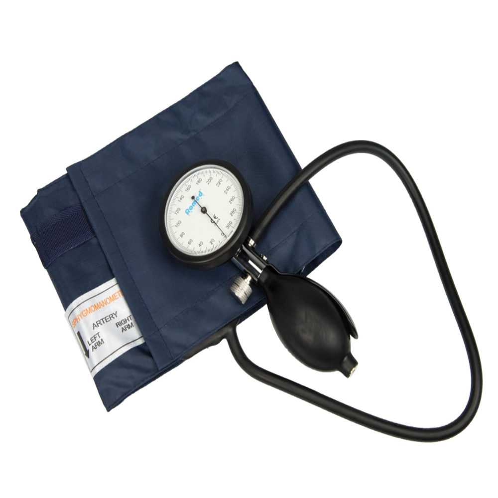 Blutdruckmessgerät Basic 1-Schlauch Sphygmomanometer mit Etui