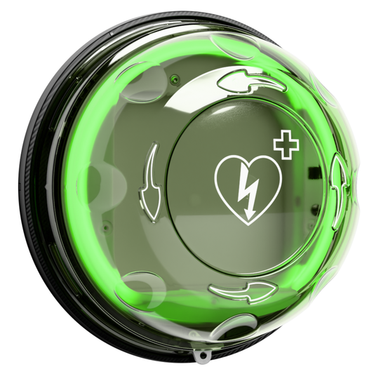 Rotaid Solid Plus AED-Wandschrank - "24/7 Connected"